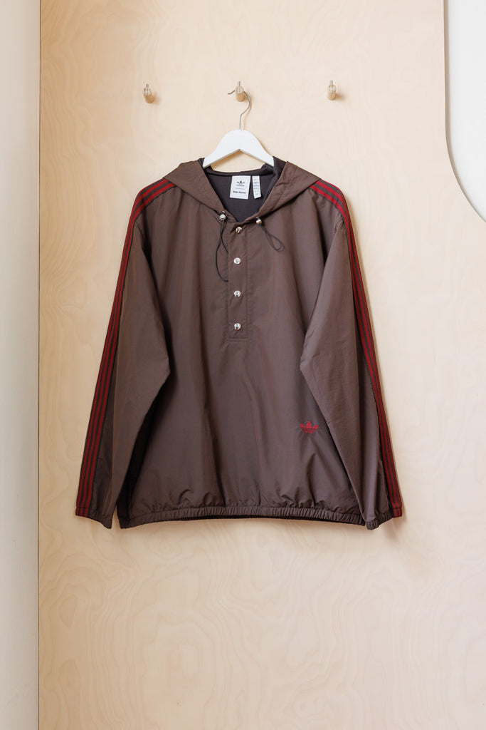 Wales Bonner Adidas hooded Anorak - Brown
