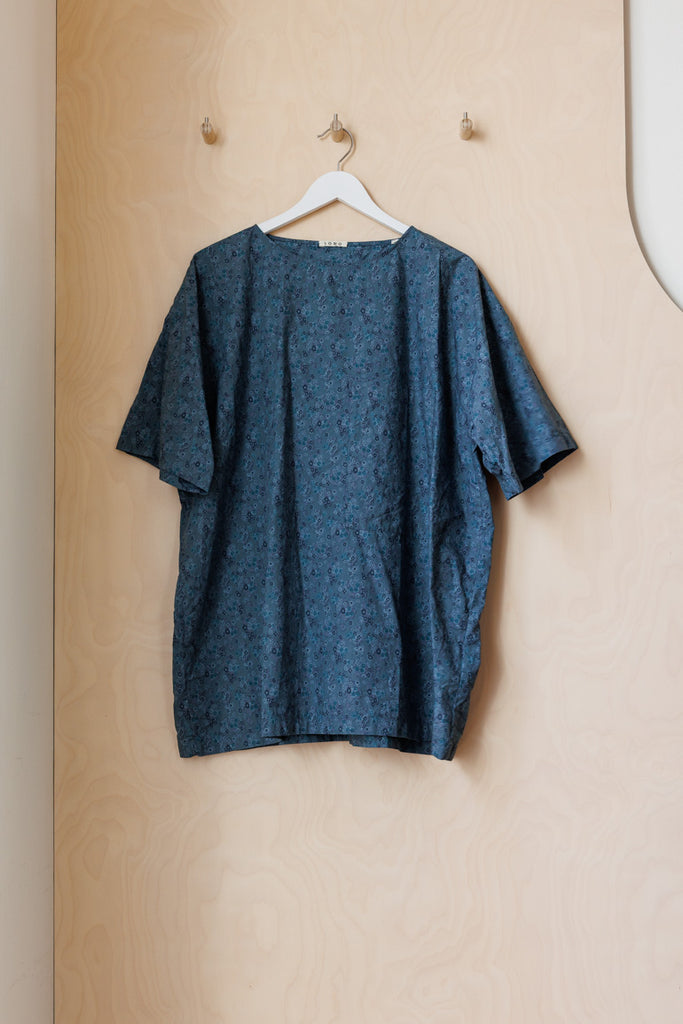 Sono Friedrich Floral Tee - Navy Blue