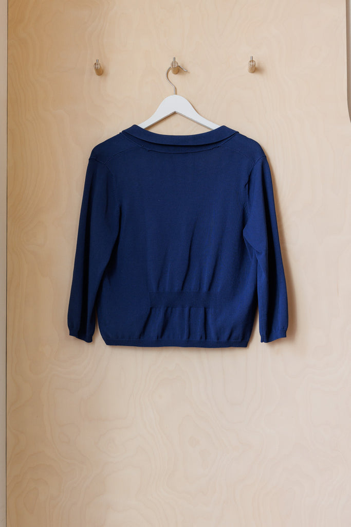 Dries Van Noten Collared Cardigan - Blue