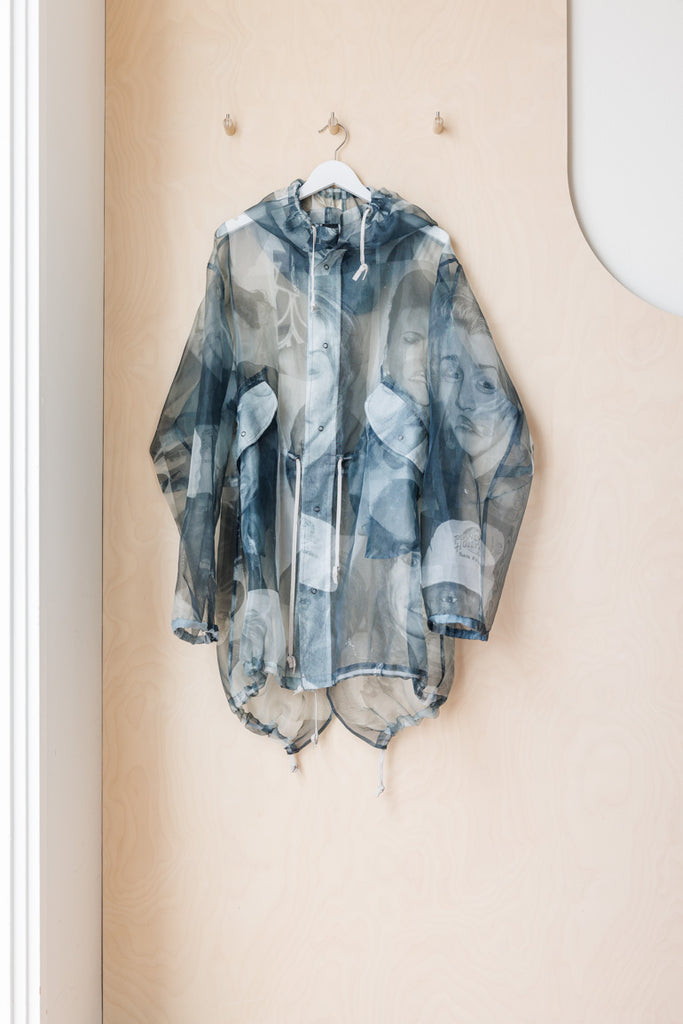 Bernhard Willhelm Sheer Anorak - Grey