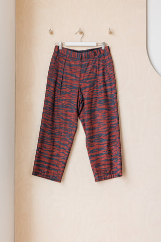 Archives Dries Van Noten Zebra Print Pants - Brown