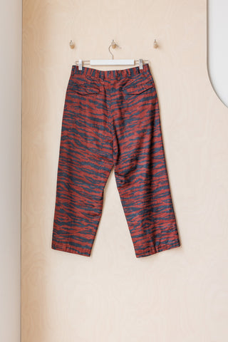 Archives Dries Van Noten Zebra Print Pants - Brown