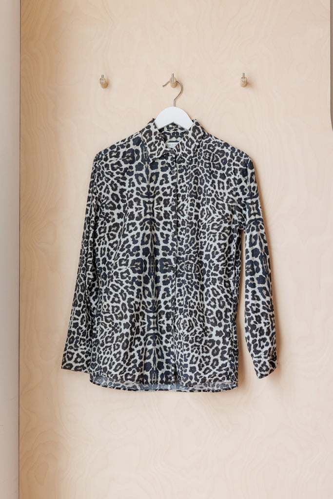 Dries Van Noten Leopard Print Shirt - Multi