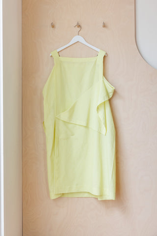 Issey Miyake Pinafore Dress - Yellow