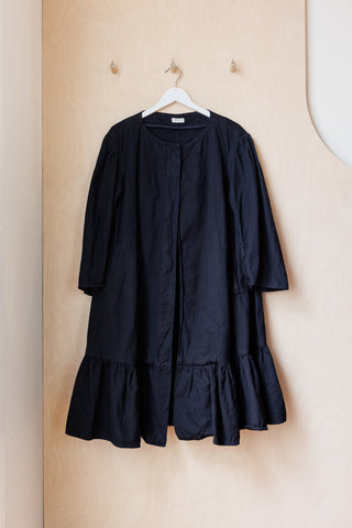 Dries Van Noten Denim Coat - Navy