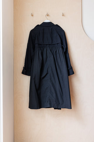 Tao by Comme Des Garçons Double Breasted Coat - Black