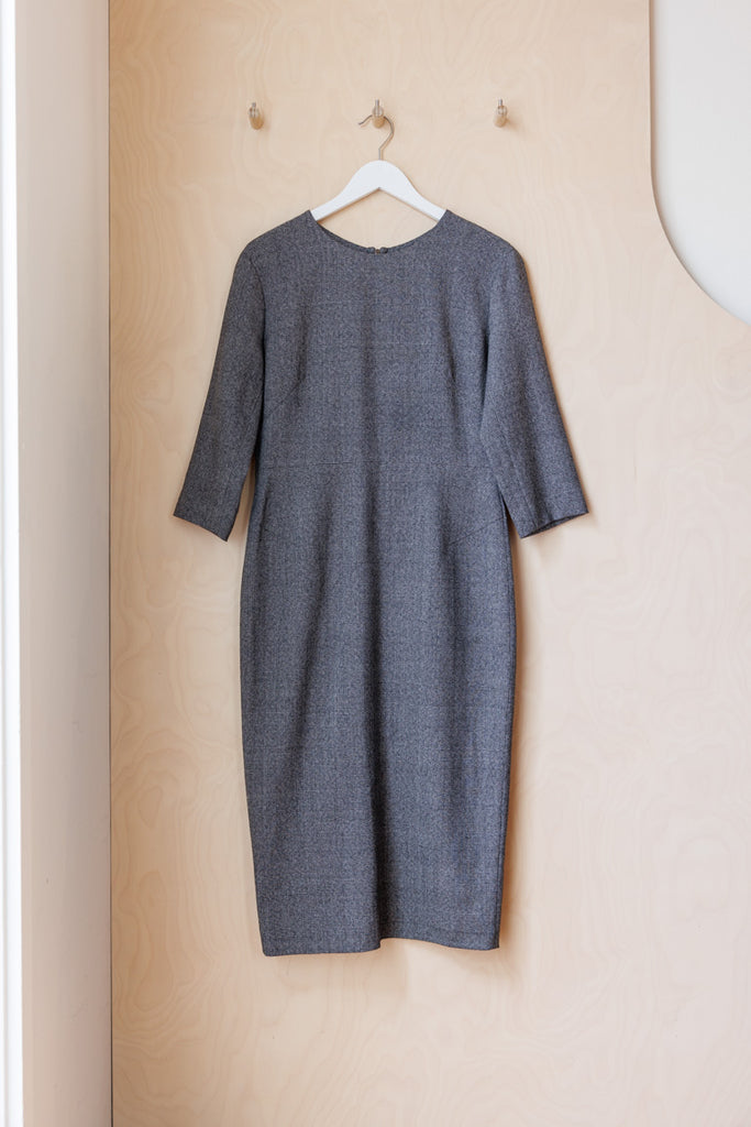 Sofie D'Hoore Half Sleeve Tunic Dress - Grey
