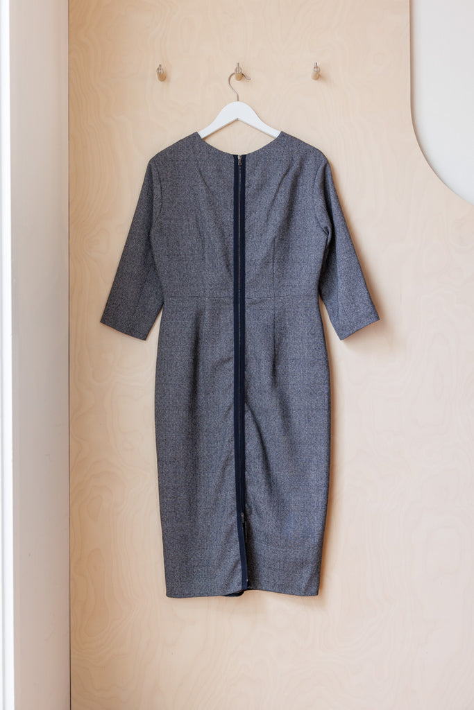 Sofie D'Hoore Half Sleeve Tunic Dress - Grey