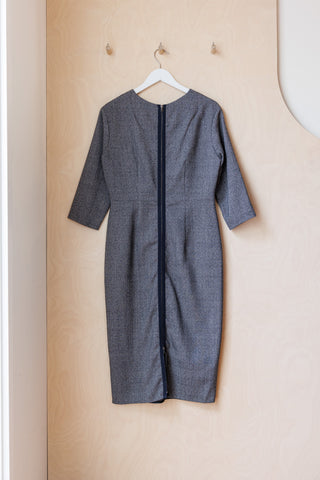Sofie D'Hoore Half Sleeve Tunic Dress - Grey