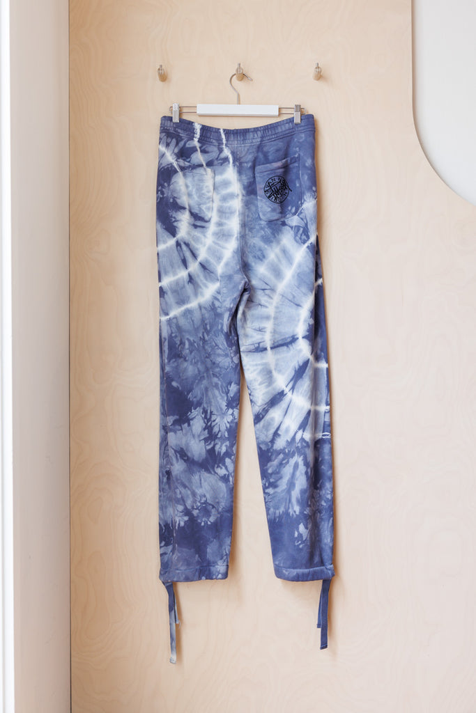 Dries Van Noten Tie Dye Trackpant - Blue