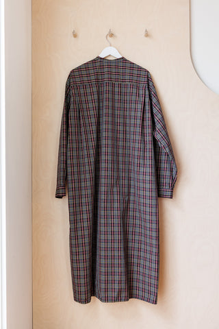 Sofie D'Hoore Dustine Long Sleeve Dress - Black Check