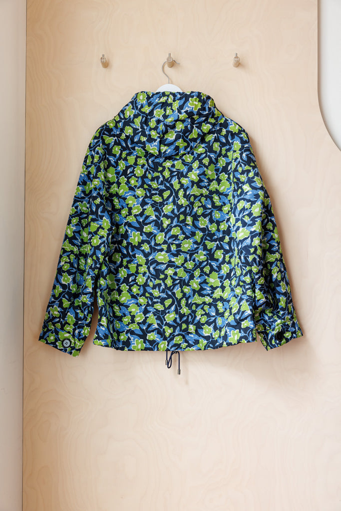 Christian Wijnants Print Parka - Blue/Green