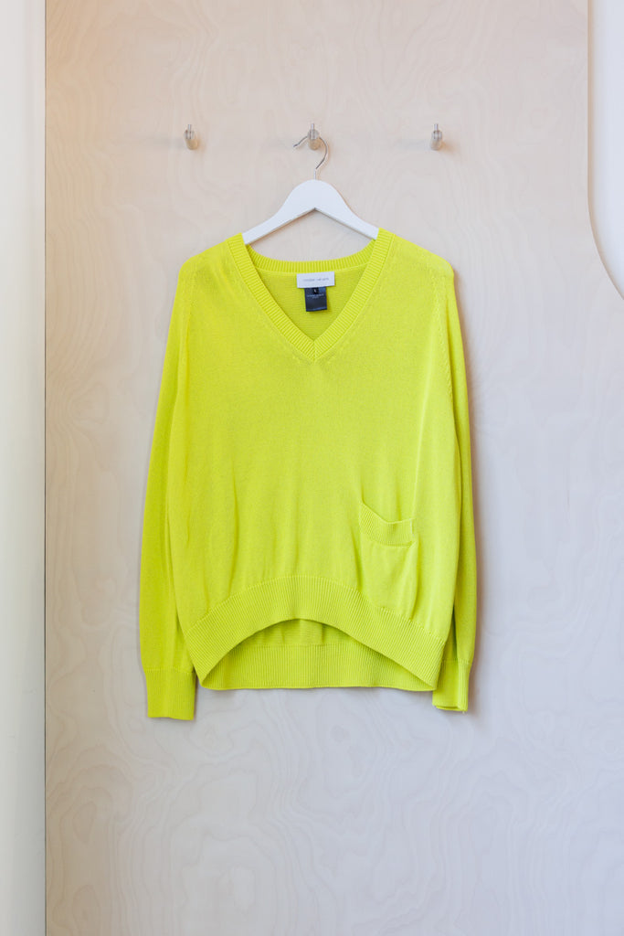 Christian Wijnants V-Neck Sweater - Yellow