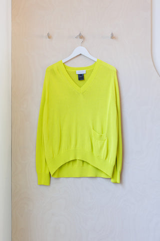 Christian Wijnants V-Neck Sweater - Yellow