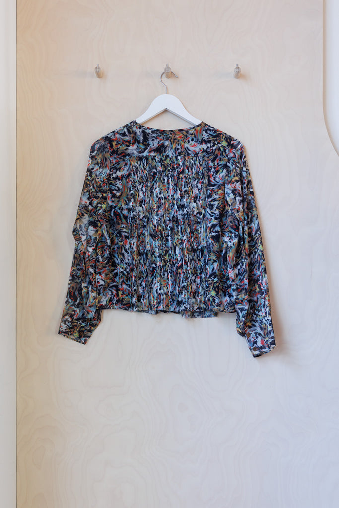 Henrik Vibskov Pleated Blouse - Multi