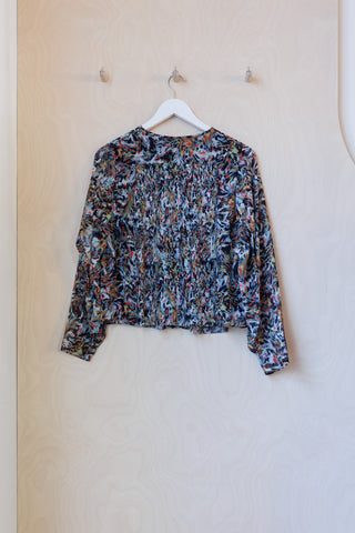 Henrik Vibskov Pleated Blouse - Multi