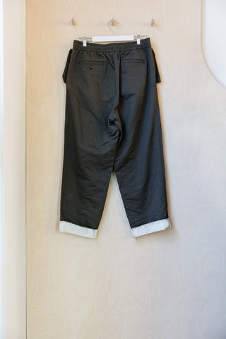 Y's by Takeshi Kosaka Flap Pocket Pants - Khaki