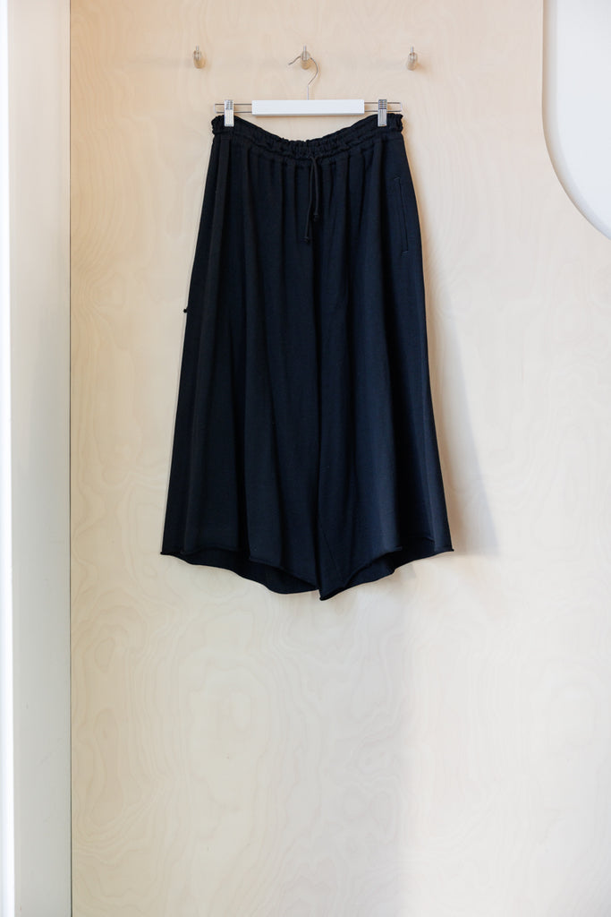 Y's by Yohji Yamamoto Jersey Pocket Shorts - Black
