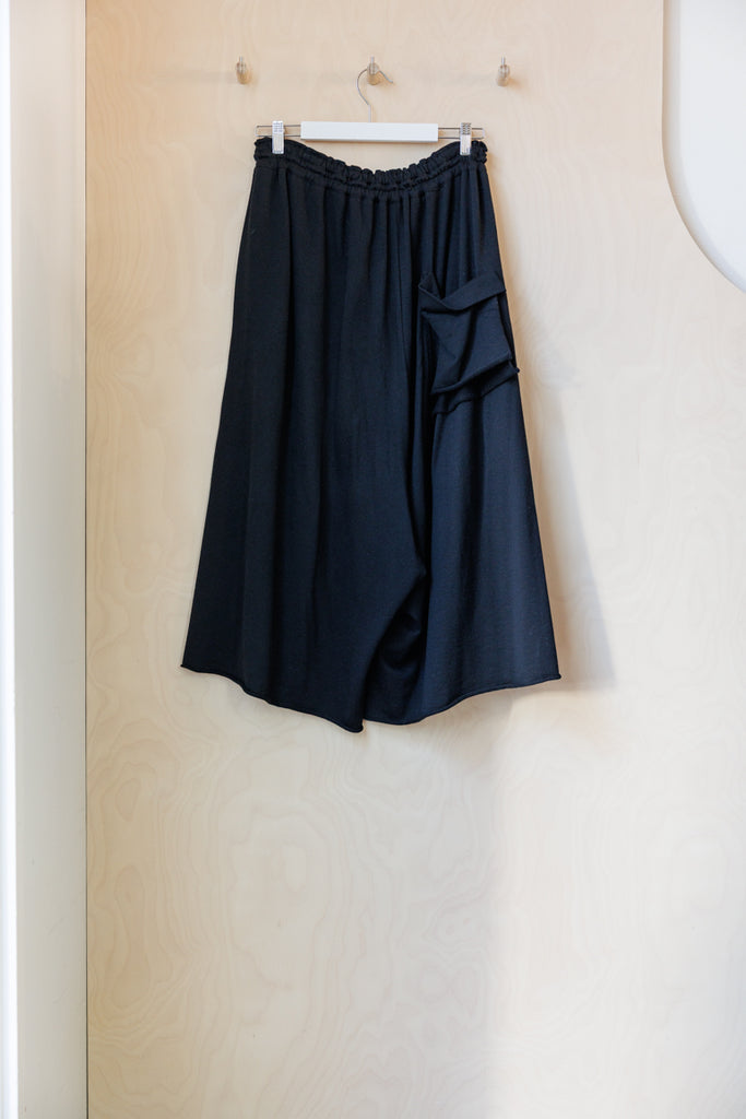 Y's by Yohji Yamamoto Jersey Pocket Shorts - Black