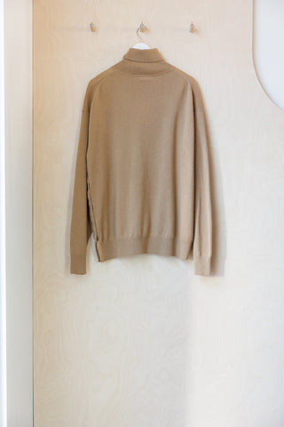 Dries Van Noten Cashmere Turtleneck Sweater - Camel