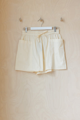 Tartan Organic Cotton Boxer Shorts - Cream