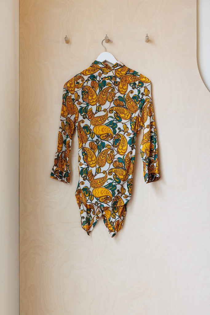 Junya Watanabe Floral Blouse - Yellow/Cream