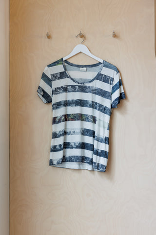 Dries Van Noten Painting Stripe T-Shirt - Multi