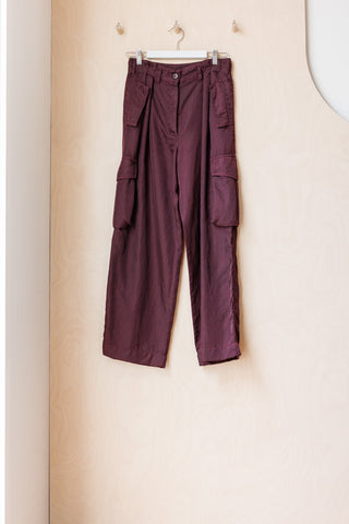 Dries Van Noten Polkar Cargo Pants - Plum