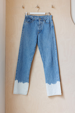 Dries Van Noten Pisco Jeans - Blue/White