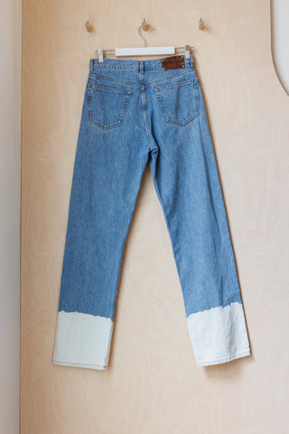 Dries Van Noten Pisco Jeans - Blue/White