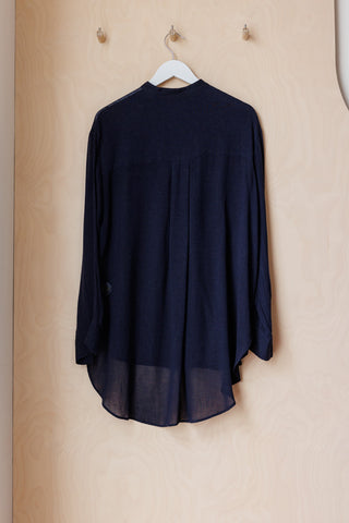 Archives Y's by Yohji Yamamoto Flap Pocket Shirt - Navy