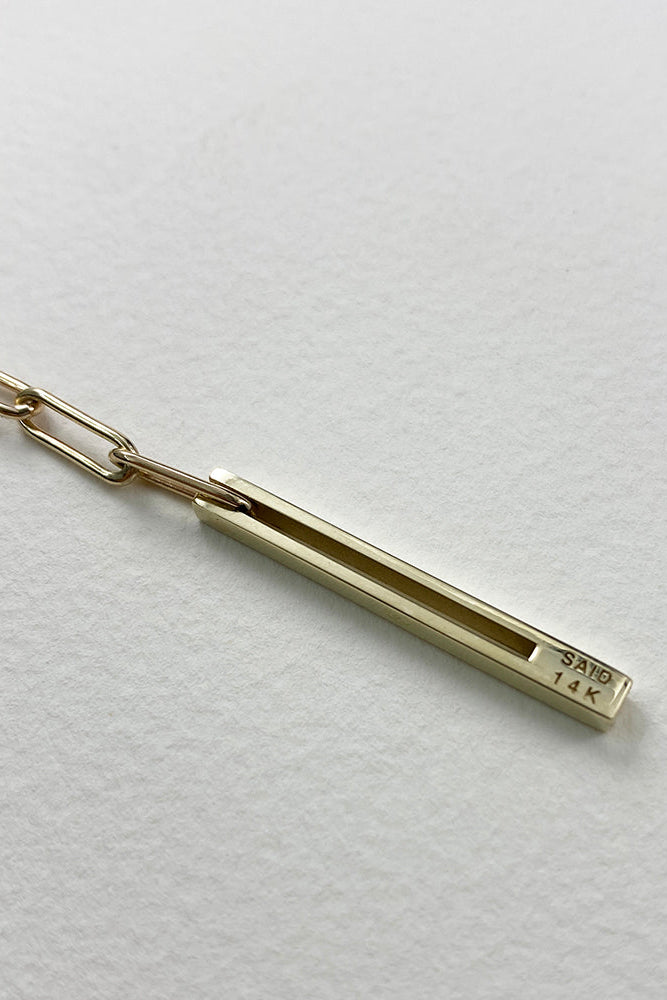 Adjustable Slim Chain - Mirror Yellow Gold
