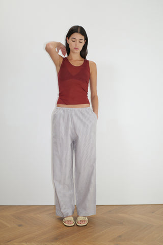 Ease Trouser - Seas Stripe