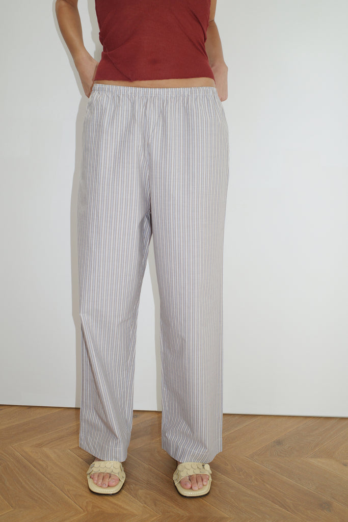 Ease Trouser - Seas Stripe