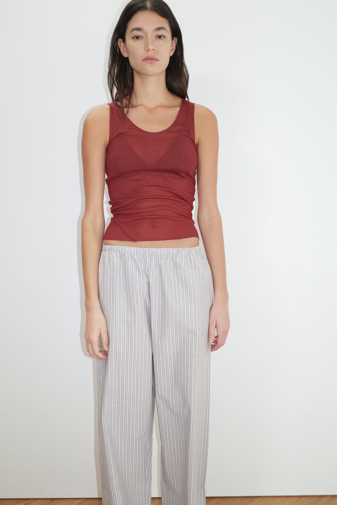 Ease Trouser - Seas Stripe