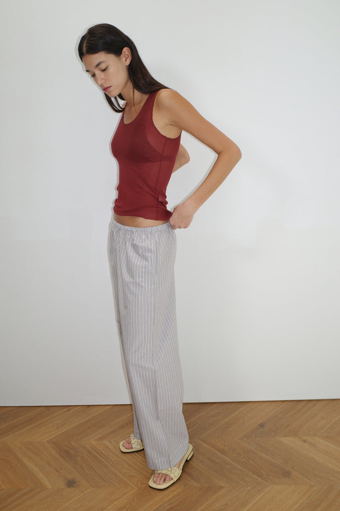 Ease Trouser - Seas Stripe