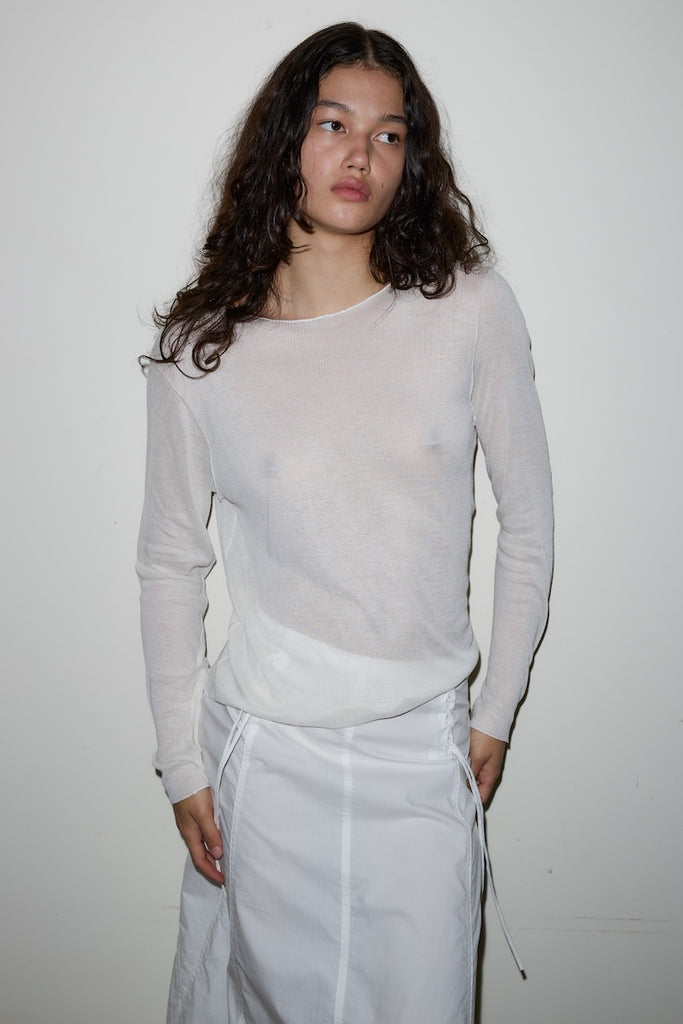 Knit Long Sleeve - Off White