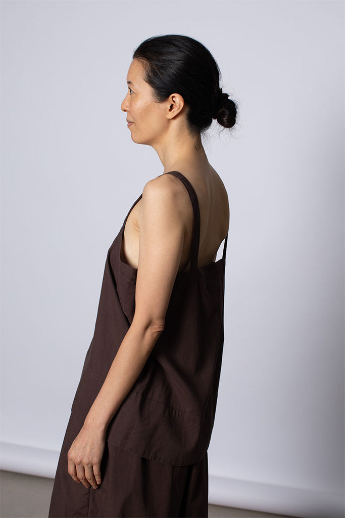 Organic Cotton Camisole - Cacao