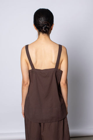 Organic Cotton Camisole - Cacao