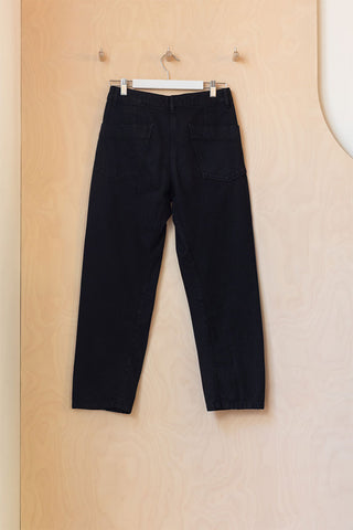 Lemaire Denim Twisted Pant - Black 36
