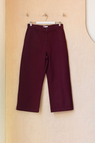 Christian Wijnants Pelanac Pants - Burgundy