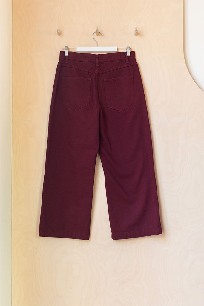 Christian Wijnants Pelanac Pants - Burgundy