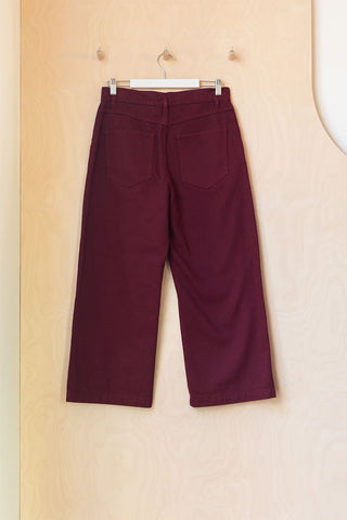 Christian Wijnants Pelanac Pants - Burgundy