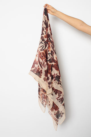Square Scarf - Reds