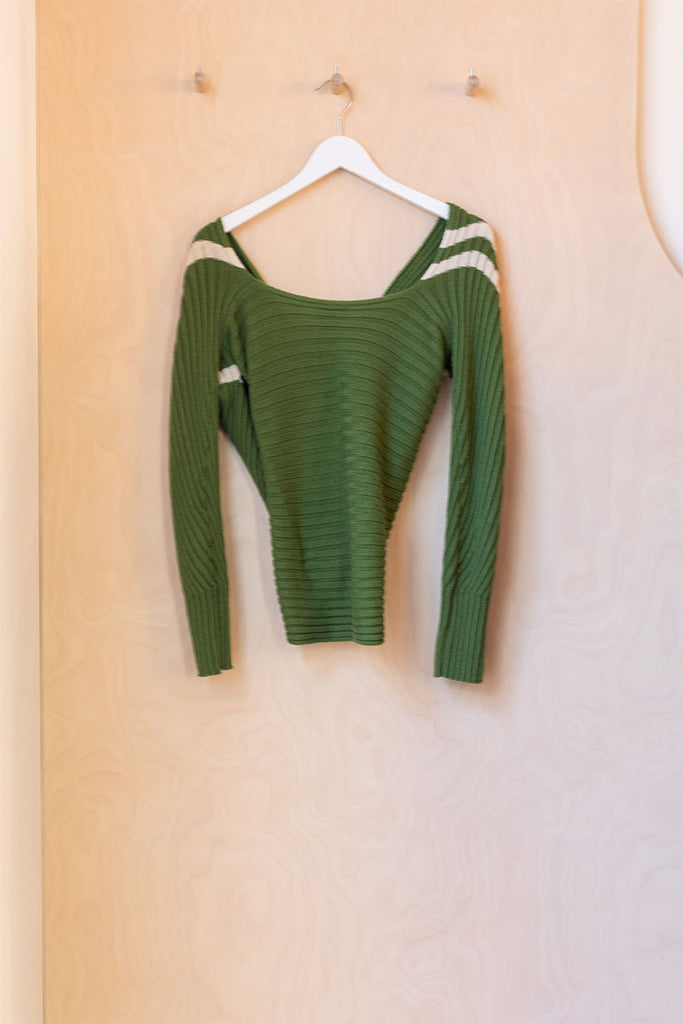 Archives Dries Van Noten Wrap Scarf Sweater - Green