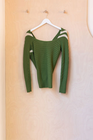 Archives Dries Van Noten Wrap Scarf Sweater - Green