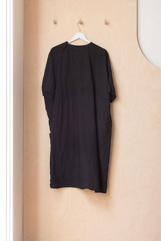 Sofie D'Hoore Patched Pocket Linen Dress - Black