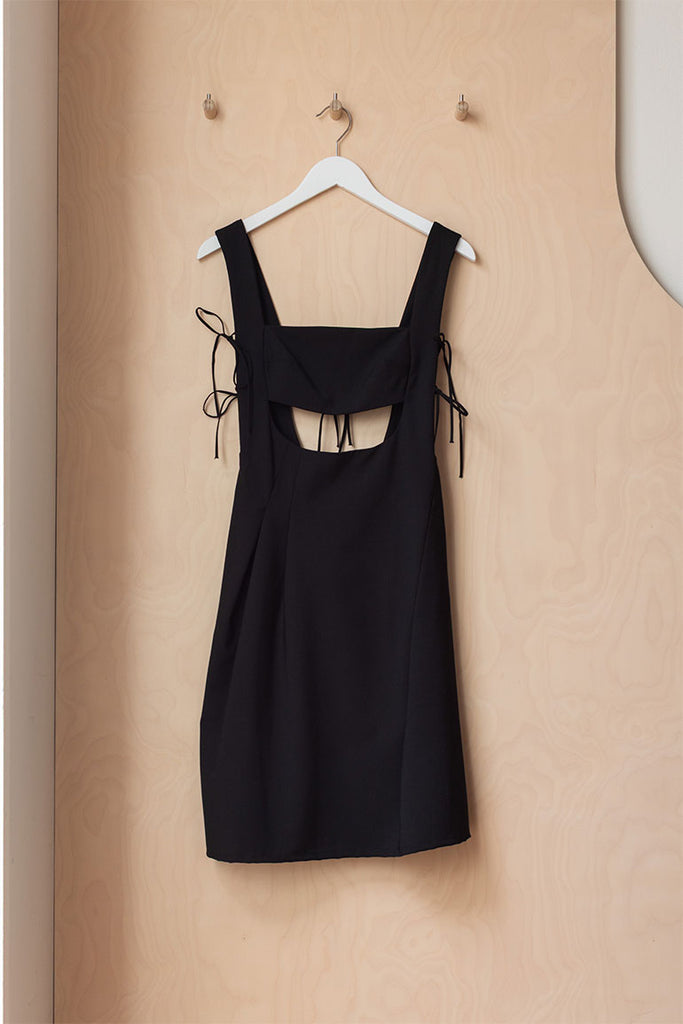 Cordera Cut Out Dress - Black