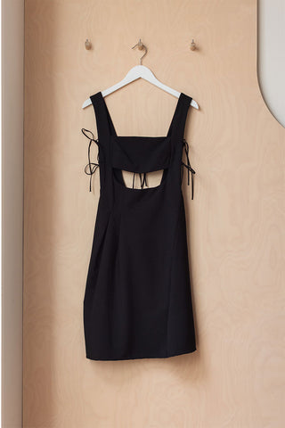 Cordera Cut Out Dress - Black