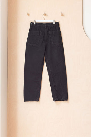 Lemaire Denim Twisted Pant - Black